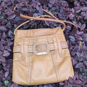 Tignanello tan leather crossbody